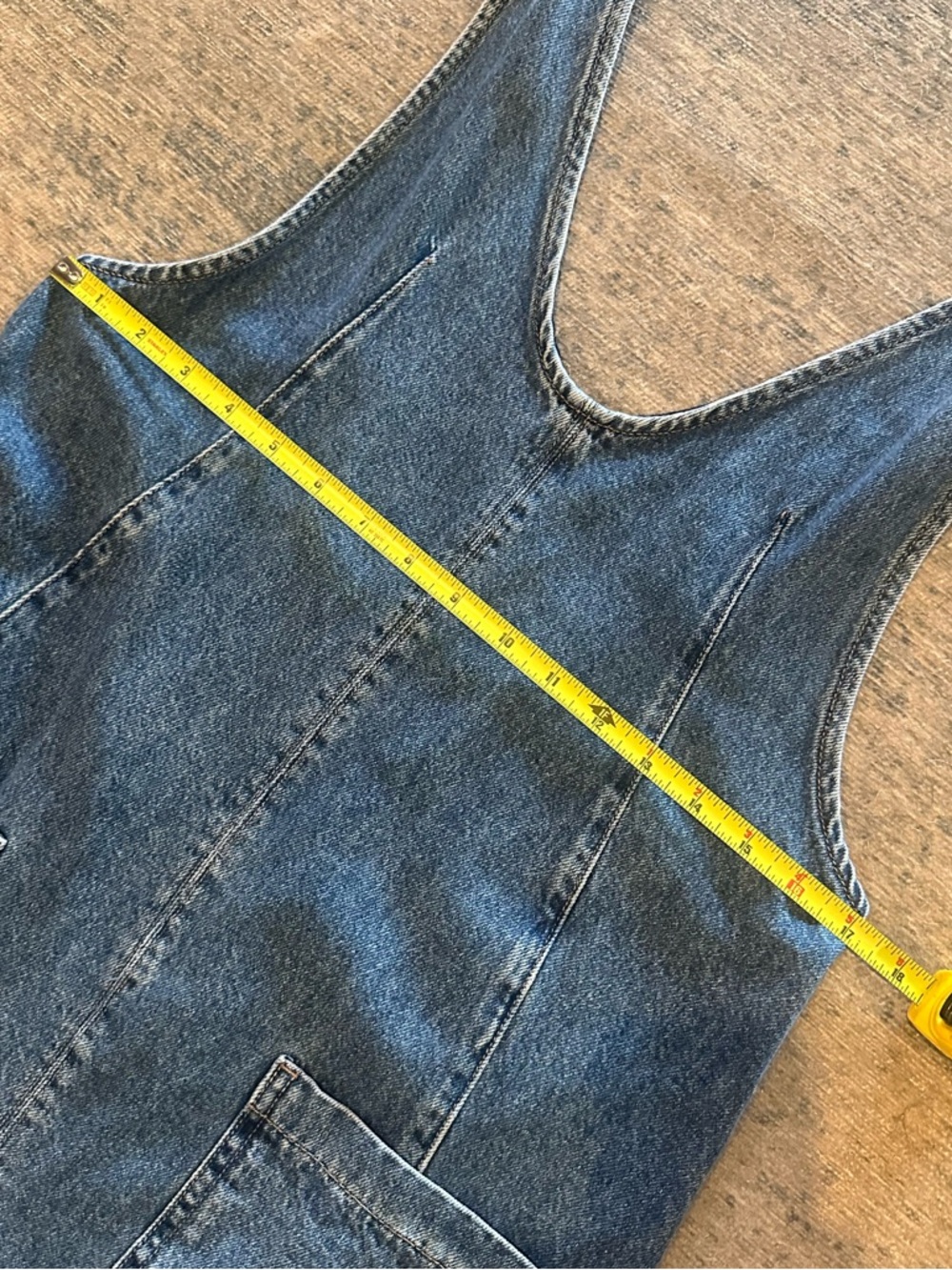 We the Free by Free people high roller denim blue jumpsuit / EUC, no flaws! - Picture 9 of 16